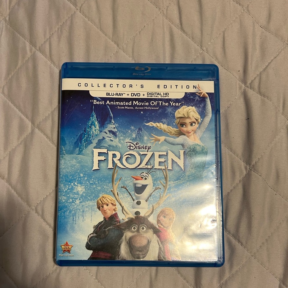 DISNEY’S FROZEN BLU RAY/DVD